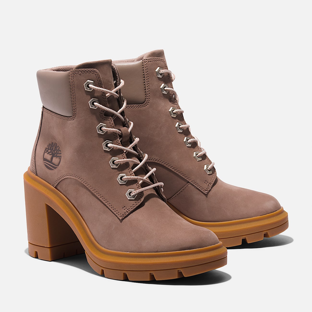 Timberland Women'S Allington Heights Boot Taupe Nubuck