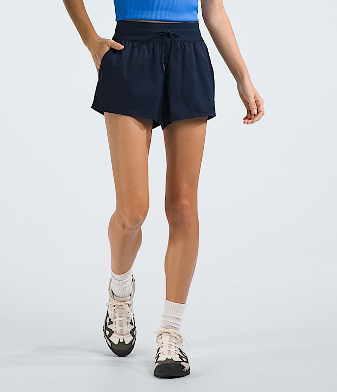 The North Face Women Aphrodite Shorts Misty Sage Summit Navy Sumac Mystic Haze