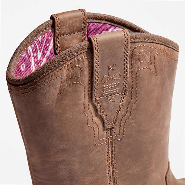 Timberland Ashlar Pull On Alloy Toe Waterproof Work Boot Turkish Coffee Brown Women'S