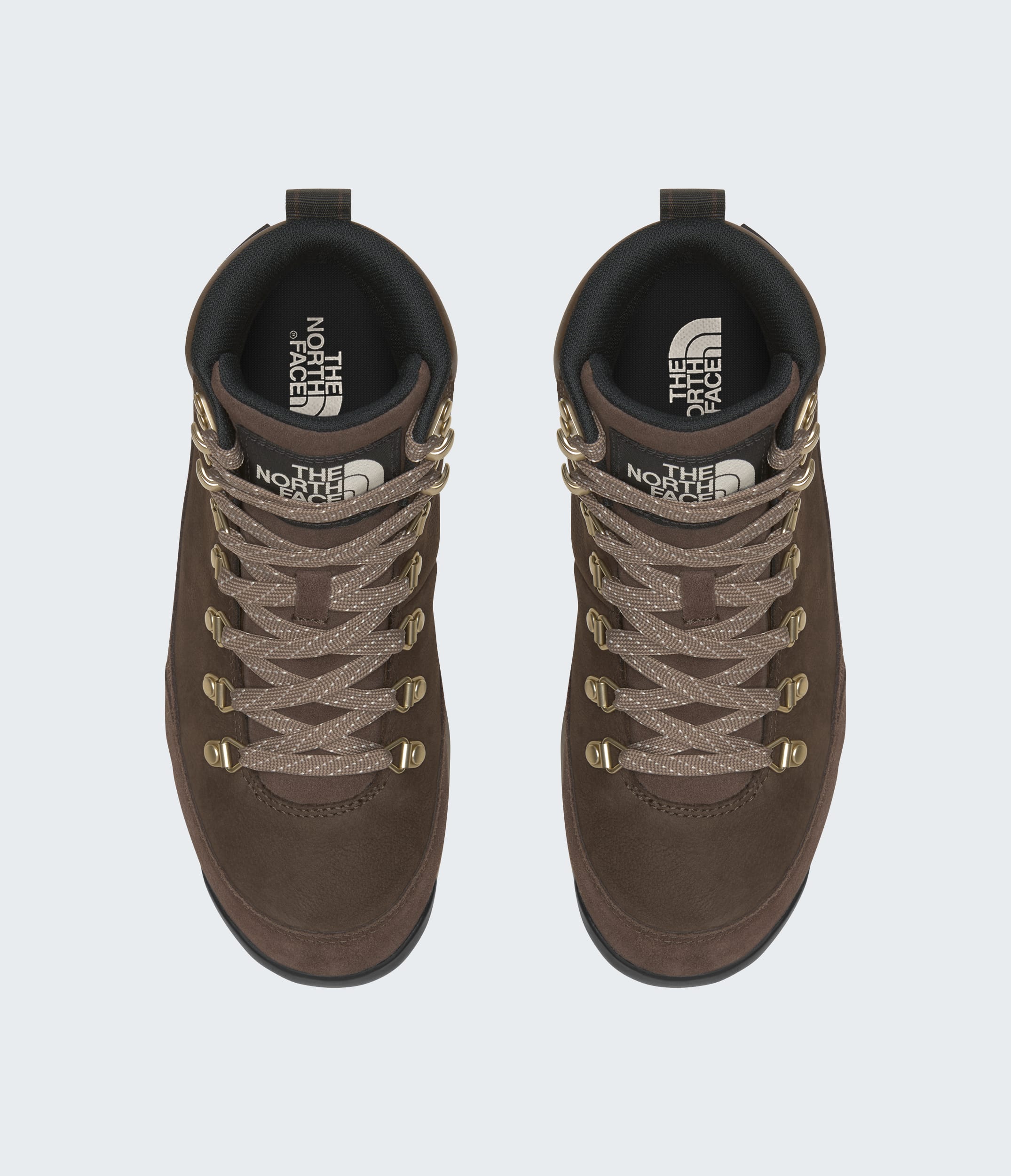 The North Face Womens Back-To-Berkeley Iv Leather Waterproof Boots Demitasse Brown Demitasse Brown