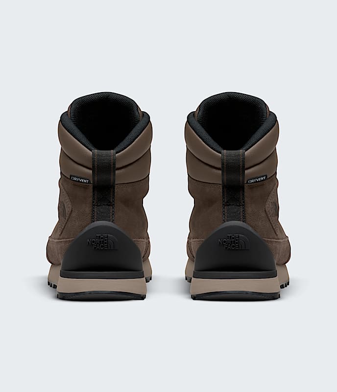 The North Face Womens Back-To-Berkeley Iv Leather Waterproof Boots Demitasse Brown