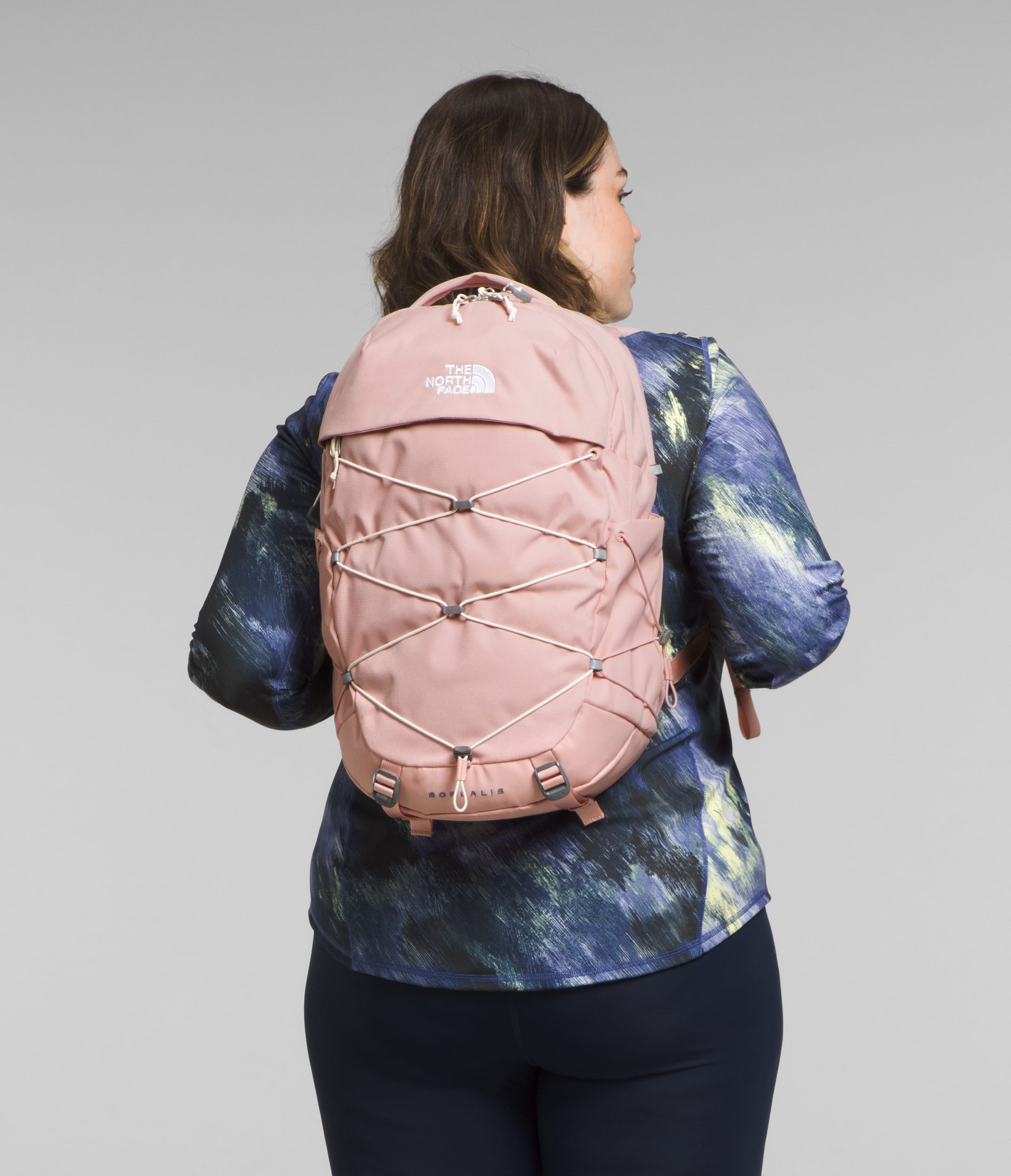 The North Face Women’s Borealis Backpack Pink Moss Dark Heather
