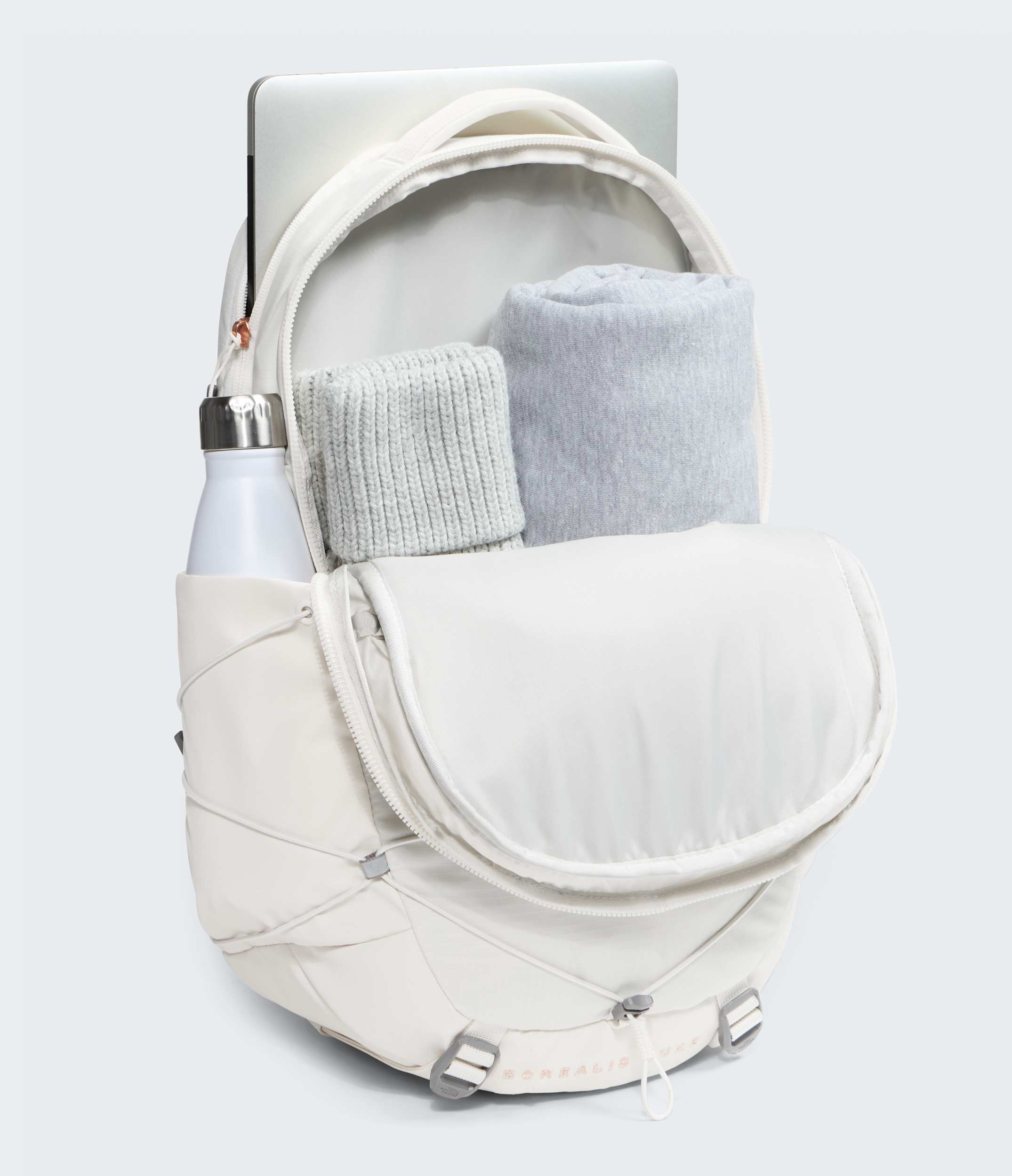The North Face Women’s Borealis Luxe Backpack White Dune