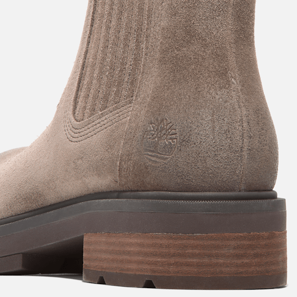 Timberland Brimfield Chelsea Boot Brown Suede Women'S
