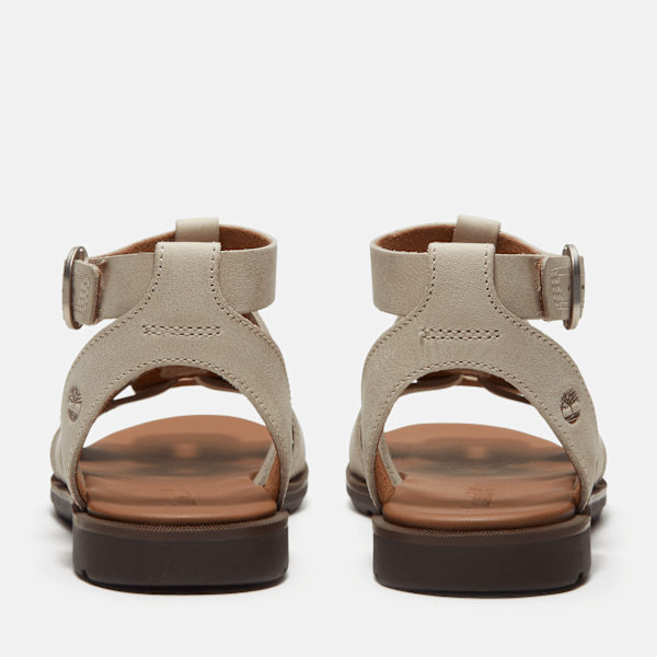 Timberland Calista Bay Fisherman Sandal Light Beige Full-Grain Women'S