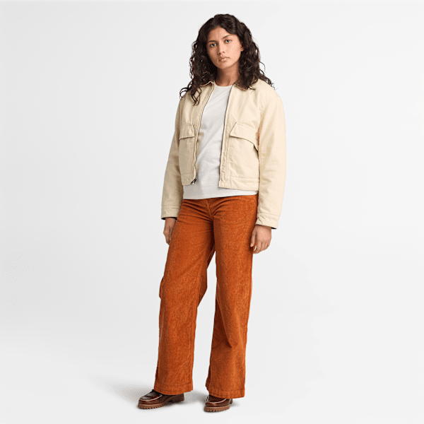 Timberland Corduroy Wide-Leg Pant Umber Women'S