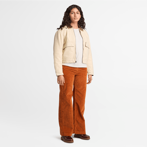 Timberland Corduroy Wide-Leg Pant Umber Women'S