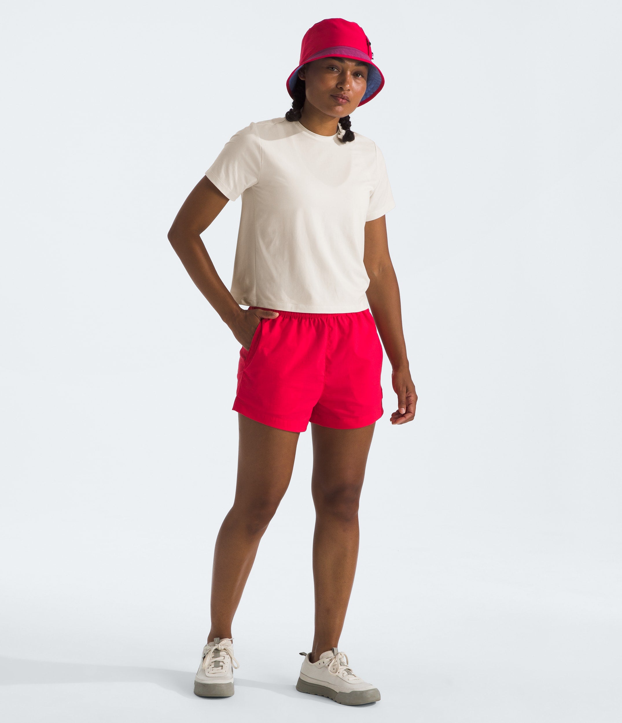 The North Face Women’s Dune Sky Short-Sleeve White Dune