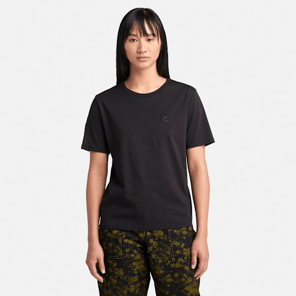 Timberland Dunstan Short-Sleeve T-Shirt Black Women'S
