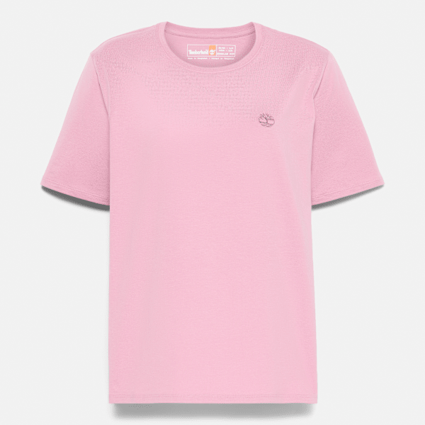 Timberland Dunstan Short-Sleeve T-Shirt Dusty Rose Women'S
