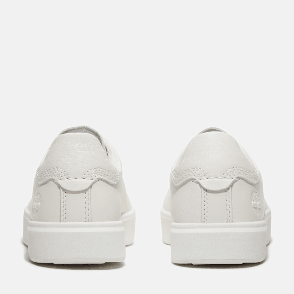 Timberland Emerson Street Sneaker White Full-Grain Women'S