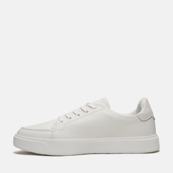 Timberland Emerson Street Sneaker White Full-Grain Women'S