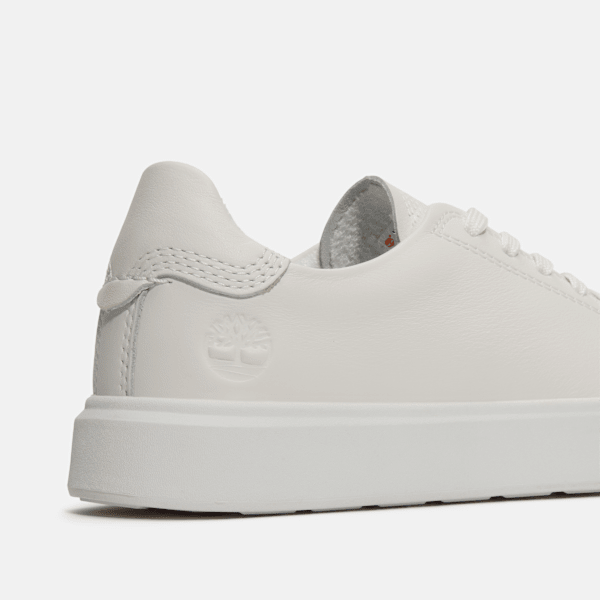 Timberland Emerson Street Sneaker White Full-Grain Women'S