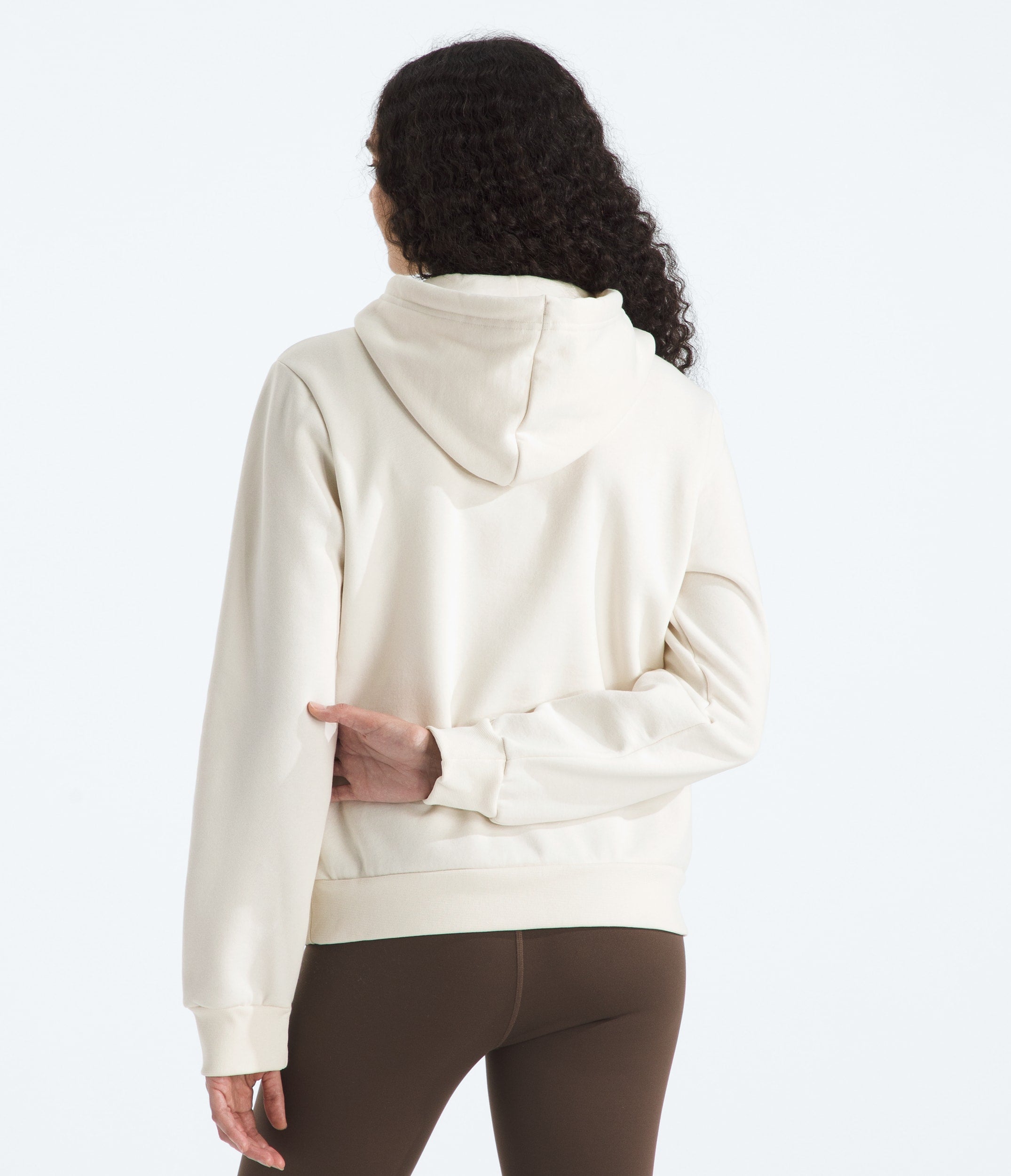 The North Face Women’s Evolution Simple Dome Regular Hoodie White Dune