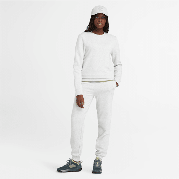 Timberland Exeter River Brushed Back Jogger Pant Light Grey Melange Women'S