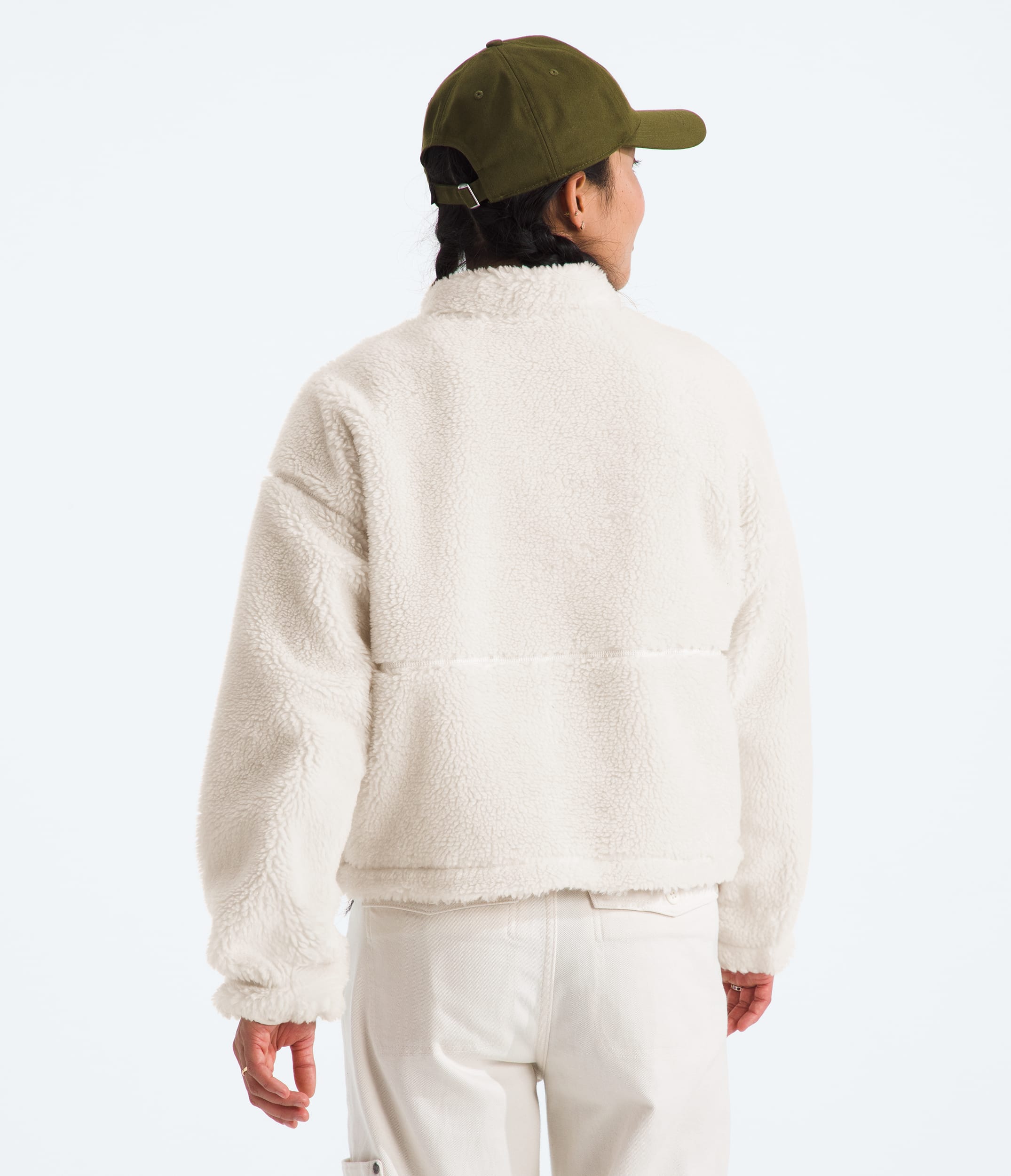 The North Face Women’s Extreme Pile 2 Full-Zip Jacket White Dune