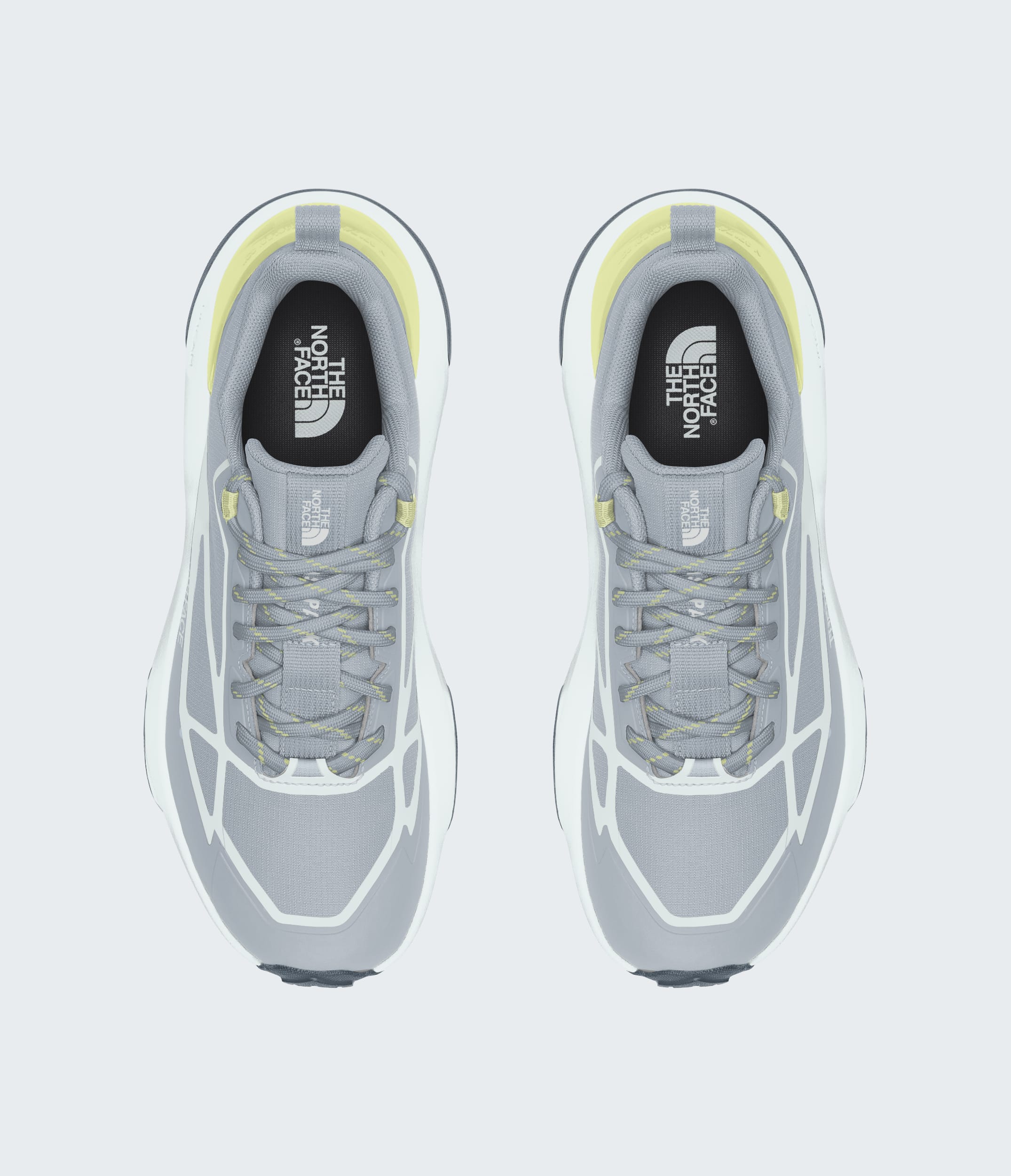 The North Face Womens Fastpack Waterproof Shoes Frost Grey-Lemon Mist Frost Grey-Lemon Mist