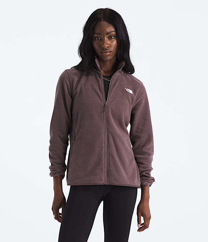 The North Face Women Glacier Fleece Jacket TNF Mid Grey Heather Mars Dust TNF Black Space White Dune Tawny Quartz