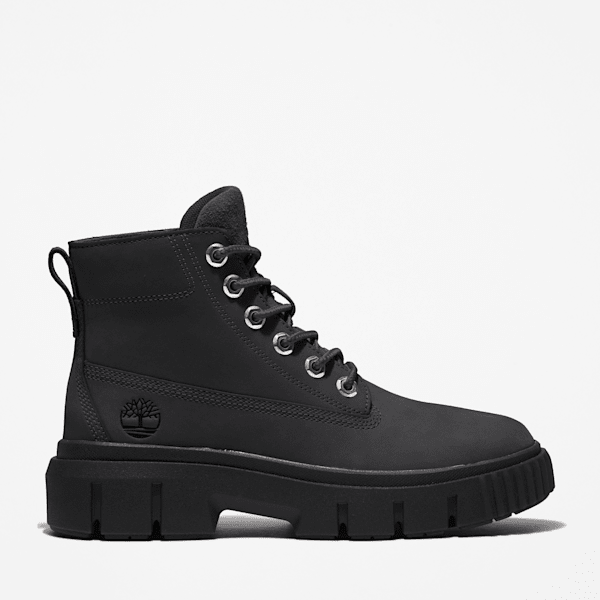 Timberland Greyfield Mid Lace-Up Boot Black Women'S