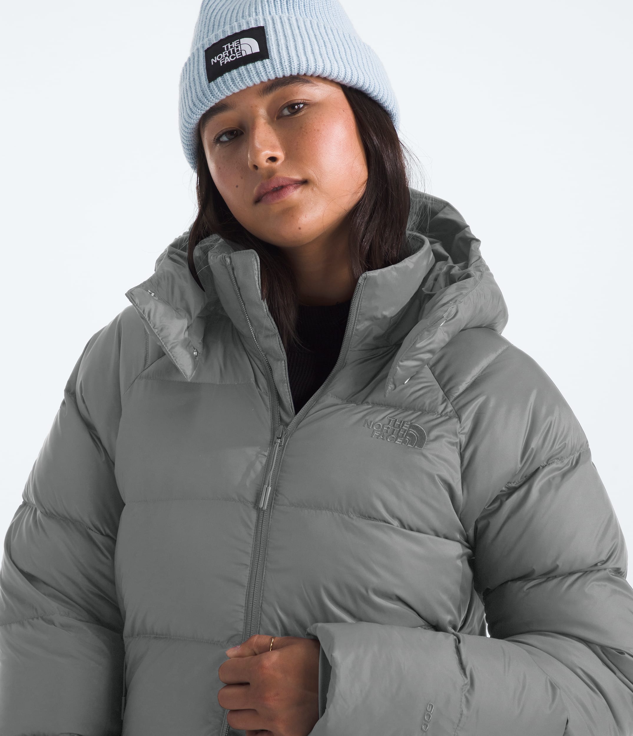 The North Face Women’s Hydrenalite™ City Down Hooded Parka Smoked Pearl