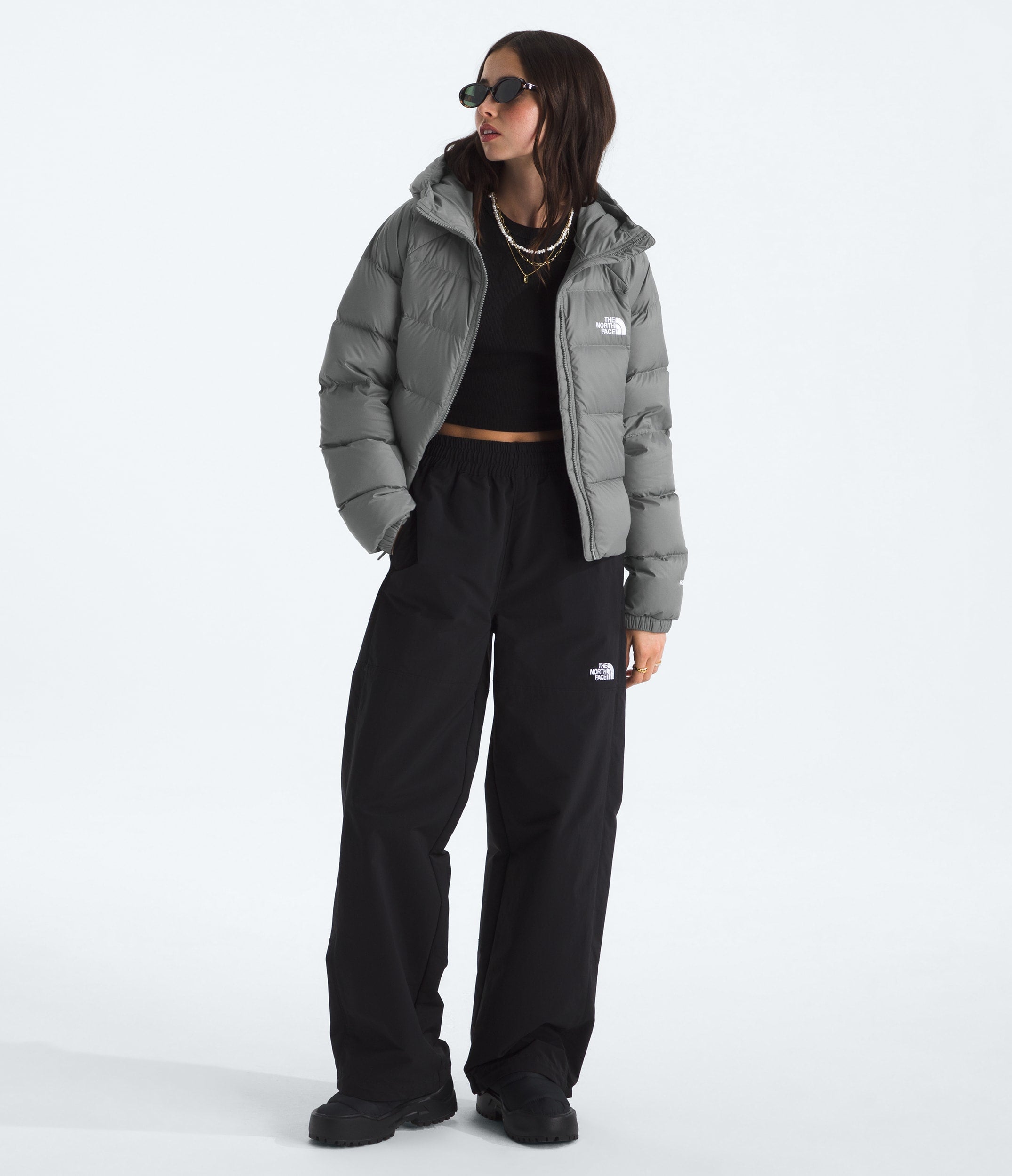 The North Face Women’s Hydrenalite™ Down Hoodie Smoked Pearl