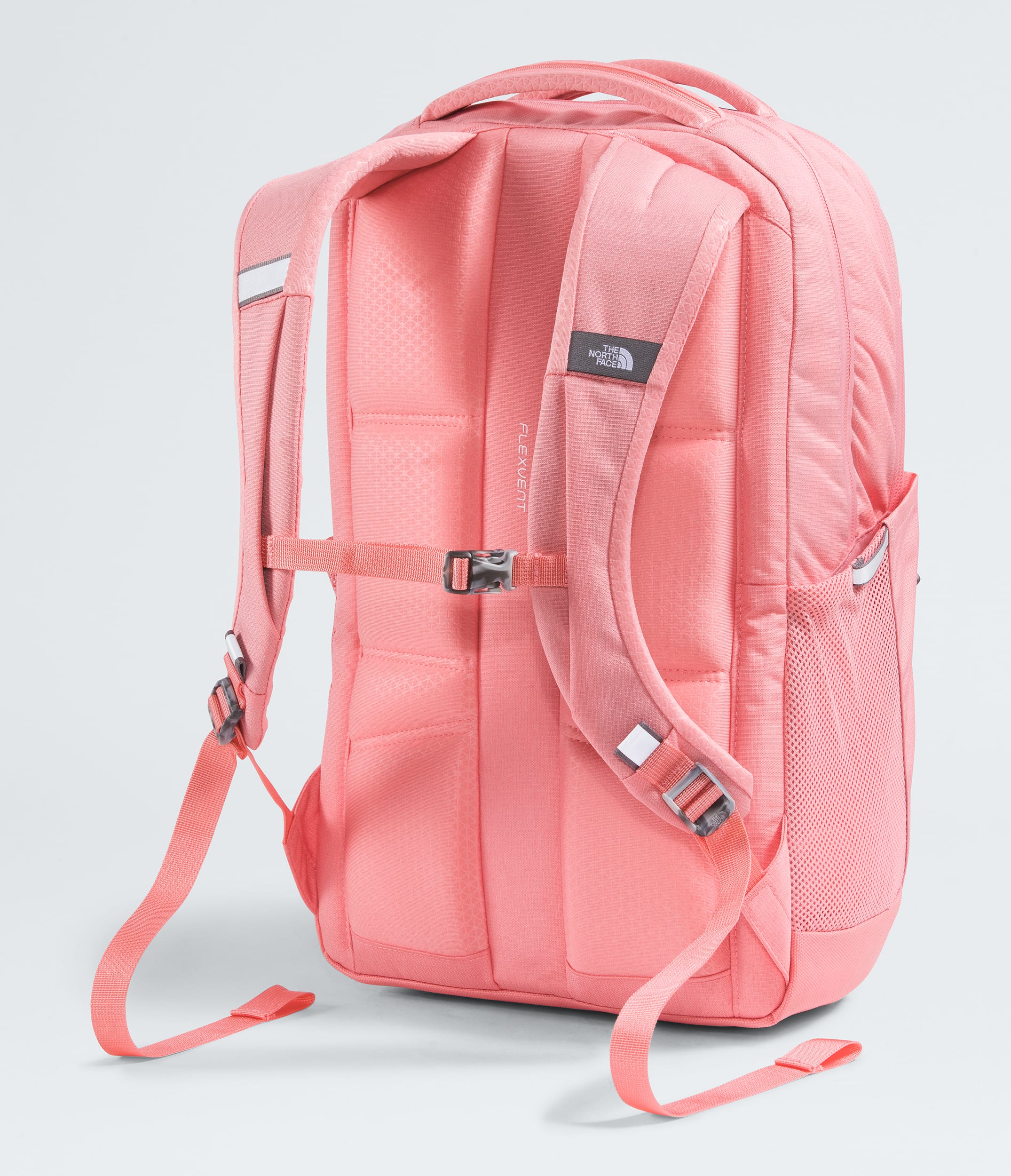 The North Face Women’s Jester Backpack Coral Crush Light Heather-Coral Crush