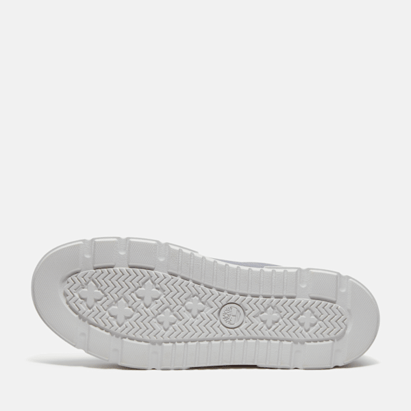 Timberland Laurel Court Low Lace-Up Sneaker Purple Canvas Women'S