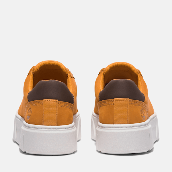 Timberland Laurel Court Low Lace-Up Sneaker Wheat Nubuck Women'S