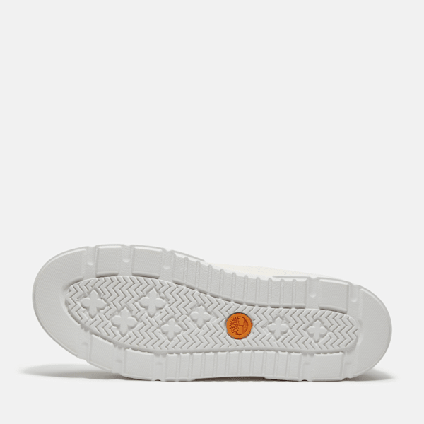 Timberland Laurel Court Suede Accent Lace-Up Sneaker Natural Leather Women'S