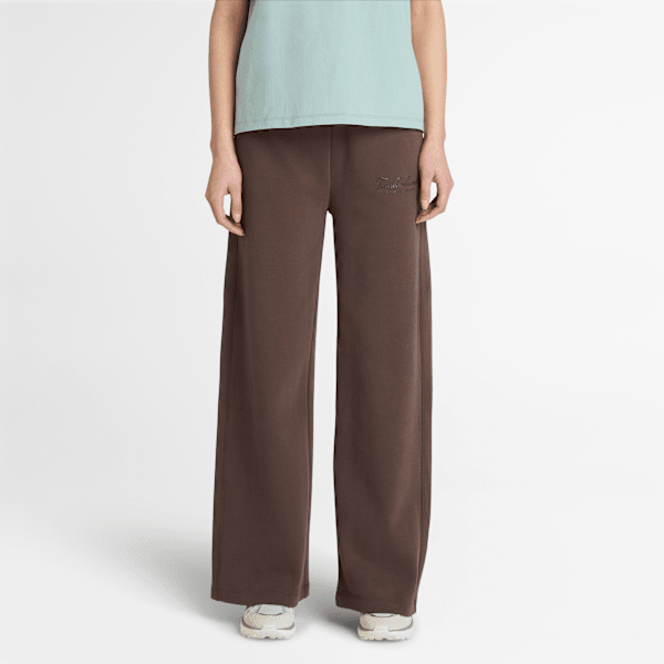Timberland Lush Comfort Palazzo Pant Chocolate Brown Women'S