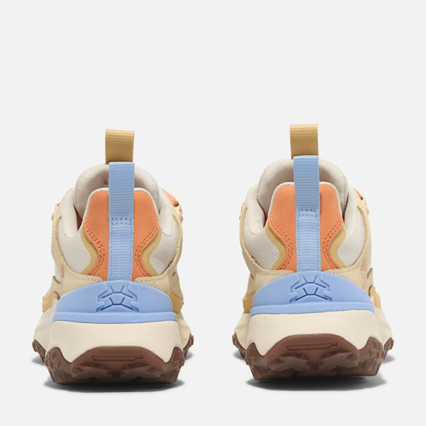 Timberland Motion Access Low Lace-Up Waterproof Sneaker Natural Mesh/Yellow Women'S