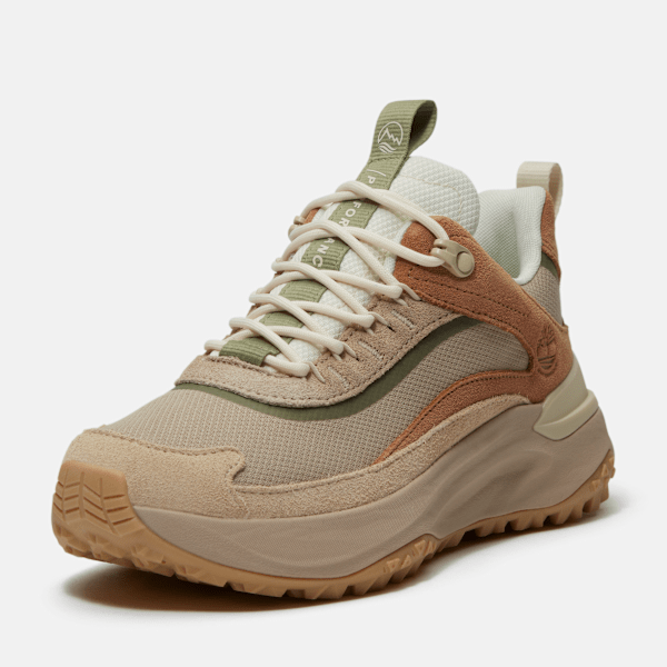 Timberland Motion Access Waterproof Sneaker Beige Mesh Women'S
