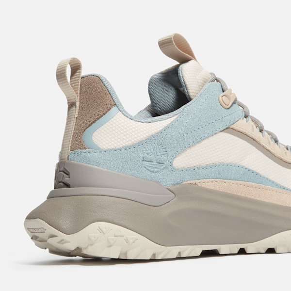 Timberland Motion Access Waterproof Sneaker Natural Mesh/Light Blue Women'S