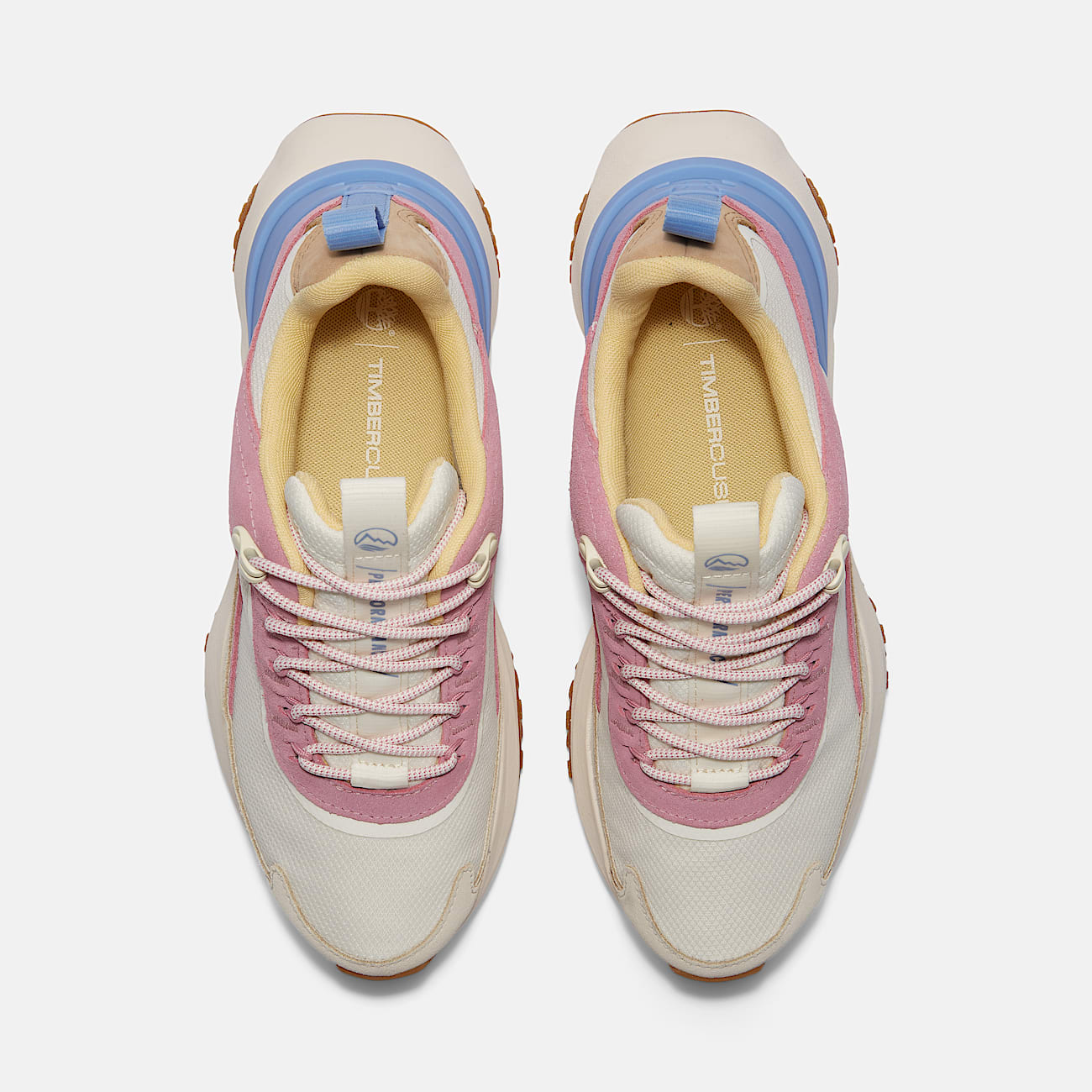 Timberland Women'S Motion Access Waterproof Sneaker White Mesh/Pink