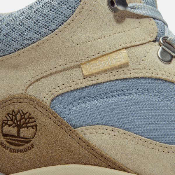 Timberland Mt Maddsen Peak Mid Waterproof Hiking Boot Light Beige Suede Women'S