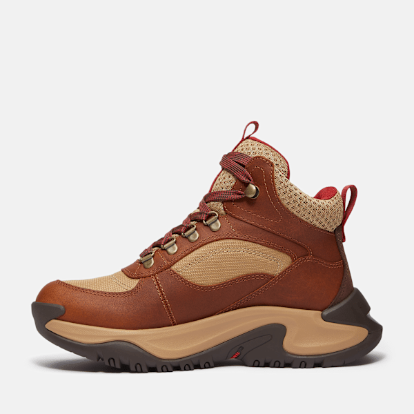 Timberland Mt Maddsen Peak Waterproof Hiking Boot Rust Full-Grain Women'S