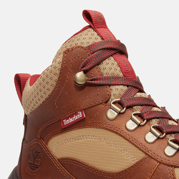 Timberland Mt Maddsen Peak Waterproof Hiking Boot Rust Full-Grain Women'S