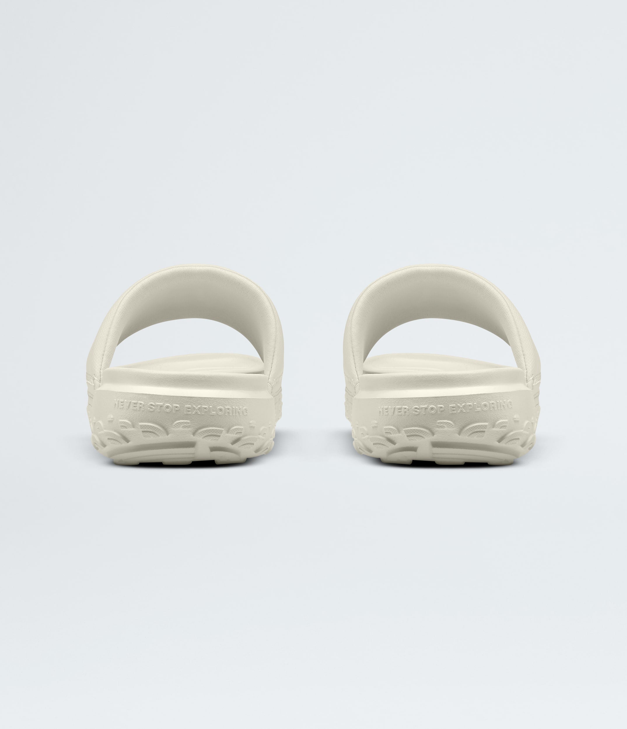 The North Face Womens Never Stop Cush Slides White Dune White Dune
