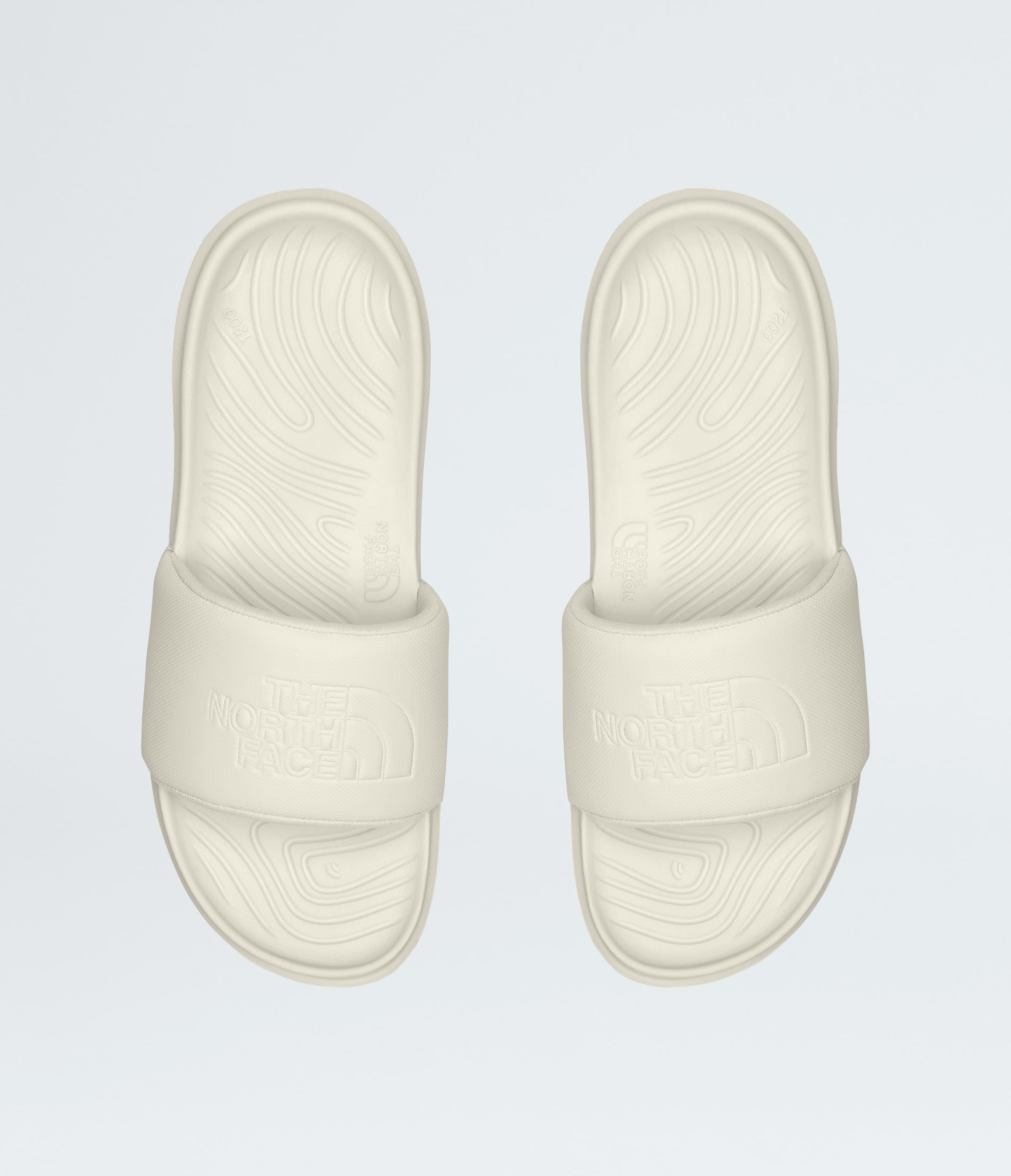 The North Face Womens Never Stop Cush Slides White Dune White Dune