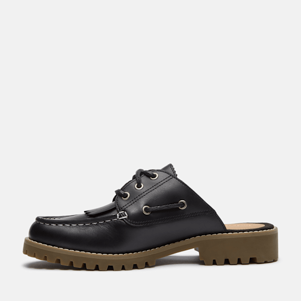 Timberland Noreen Mule Shoe Black Full-Grain Women'S