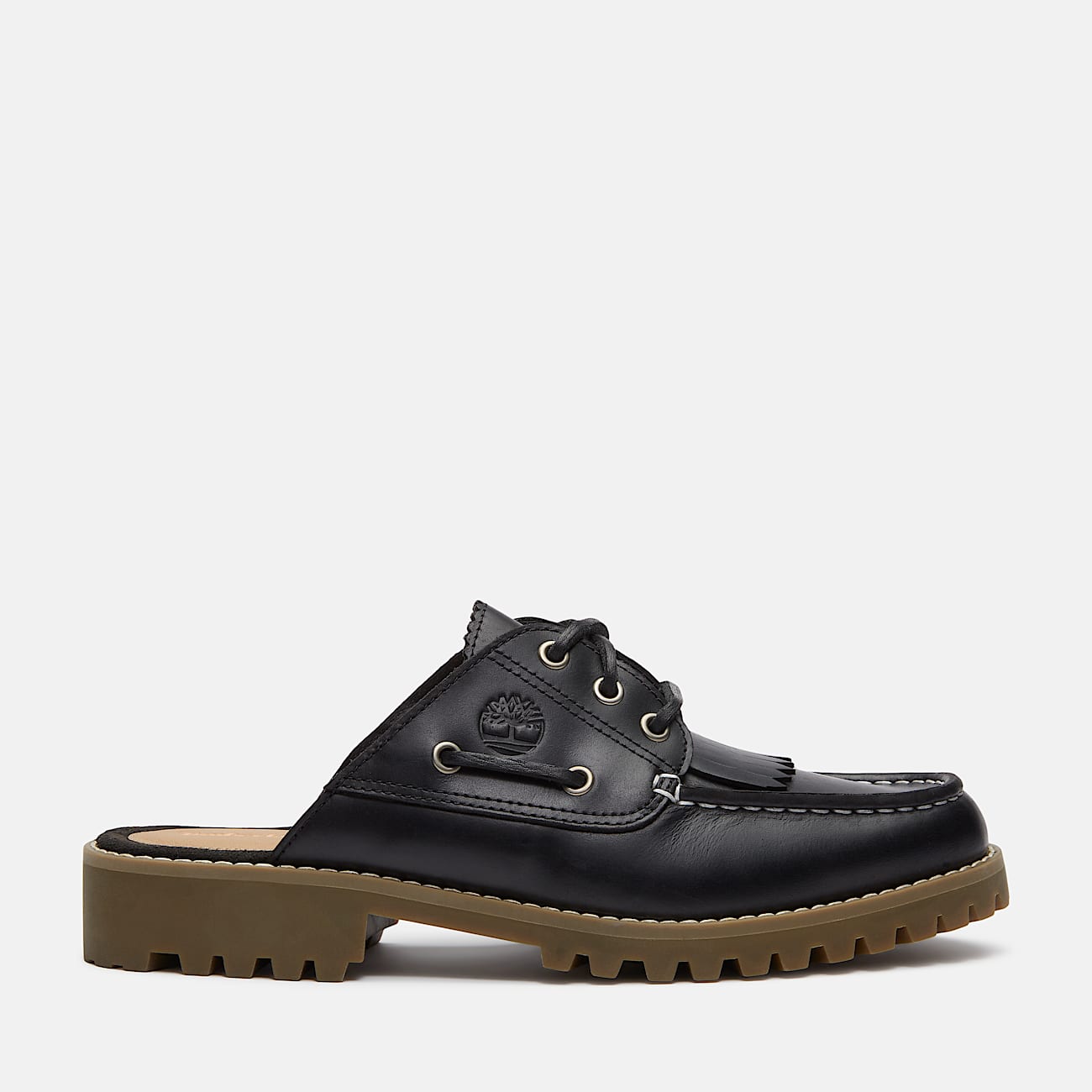 Timberland Women'S Noreen Mule Shoe Black Full-Grain