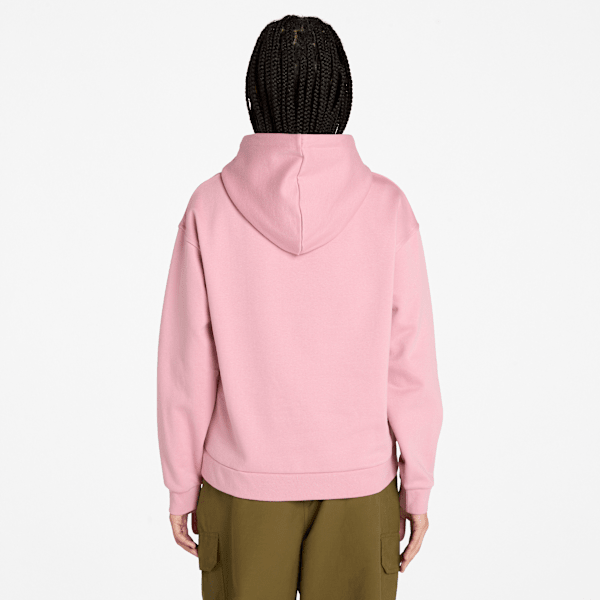 Timberland Northwood Brushed Back Hoodie Dusty Rose Women'S