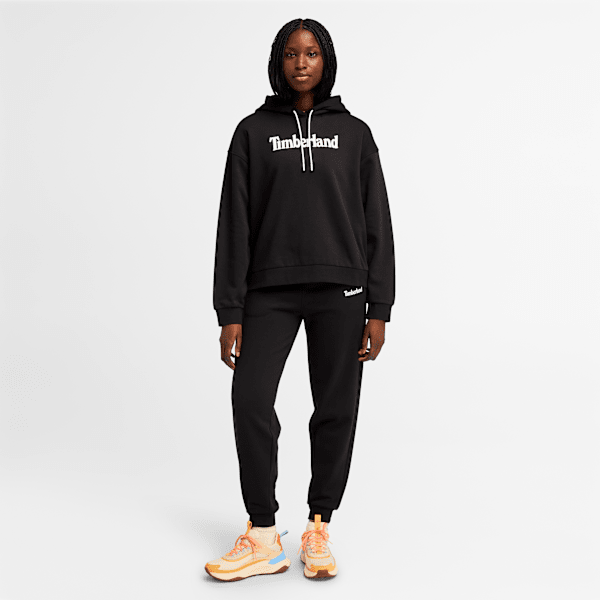 Timberland Northwood Brushed Back Jogger Pant Black Women'S