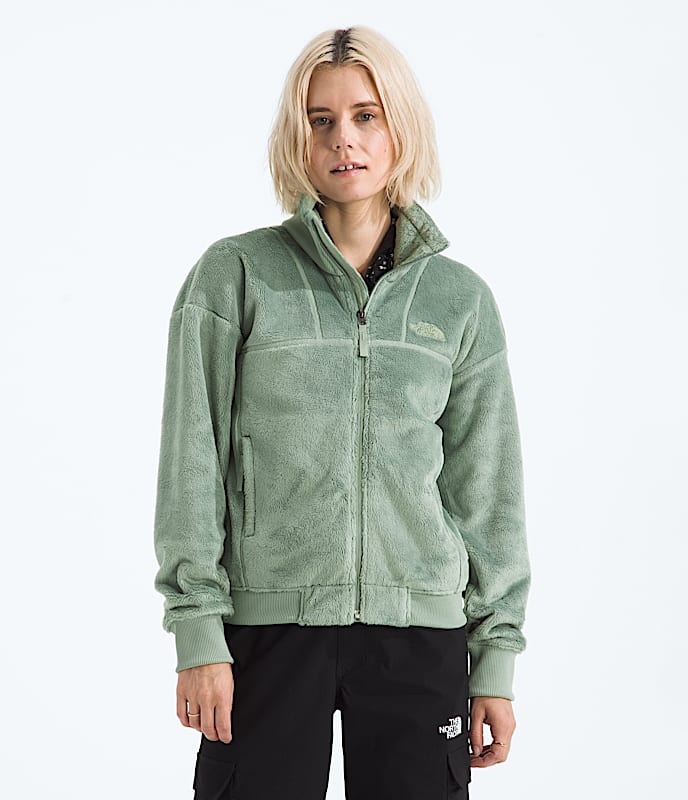 The North Face Women Osito Lux Jacket TNF Black Slate Moss Tawny Quartz Space White Dune