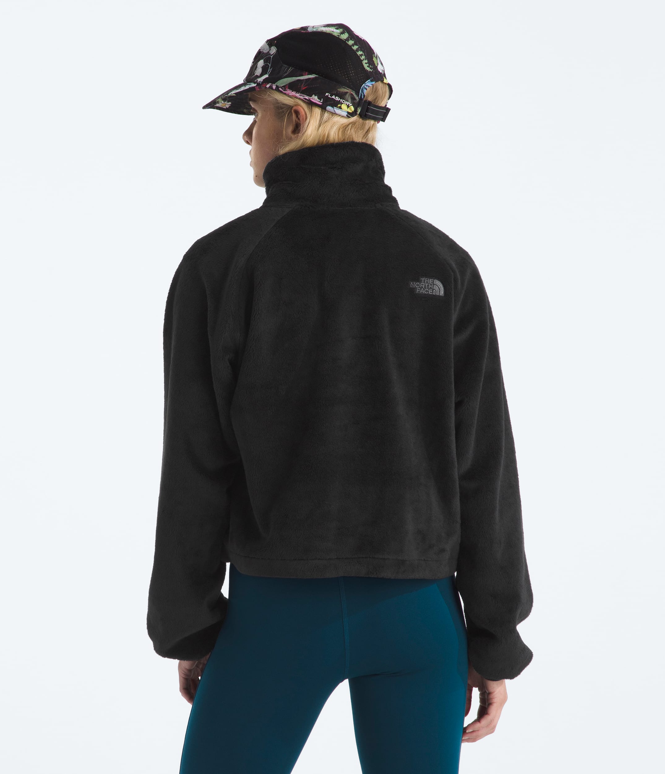 The North Face Women’s Osito Lux ¼-Zip Jacket TNF Black
