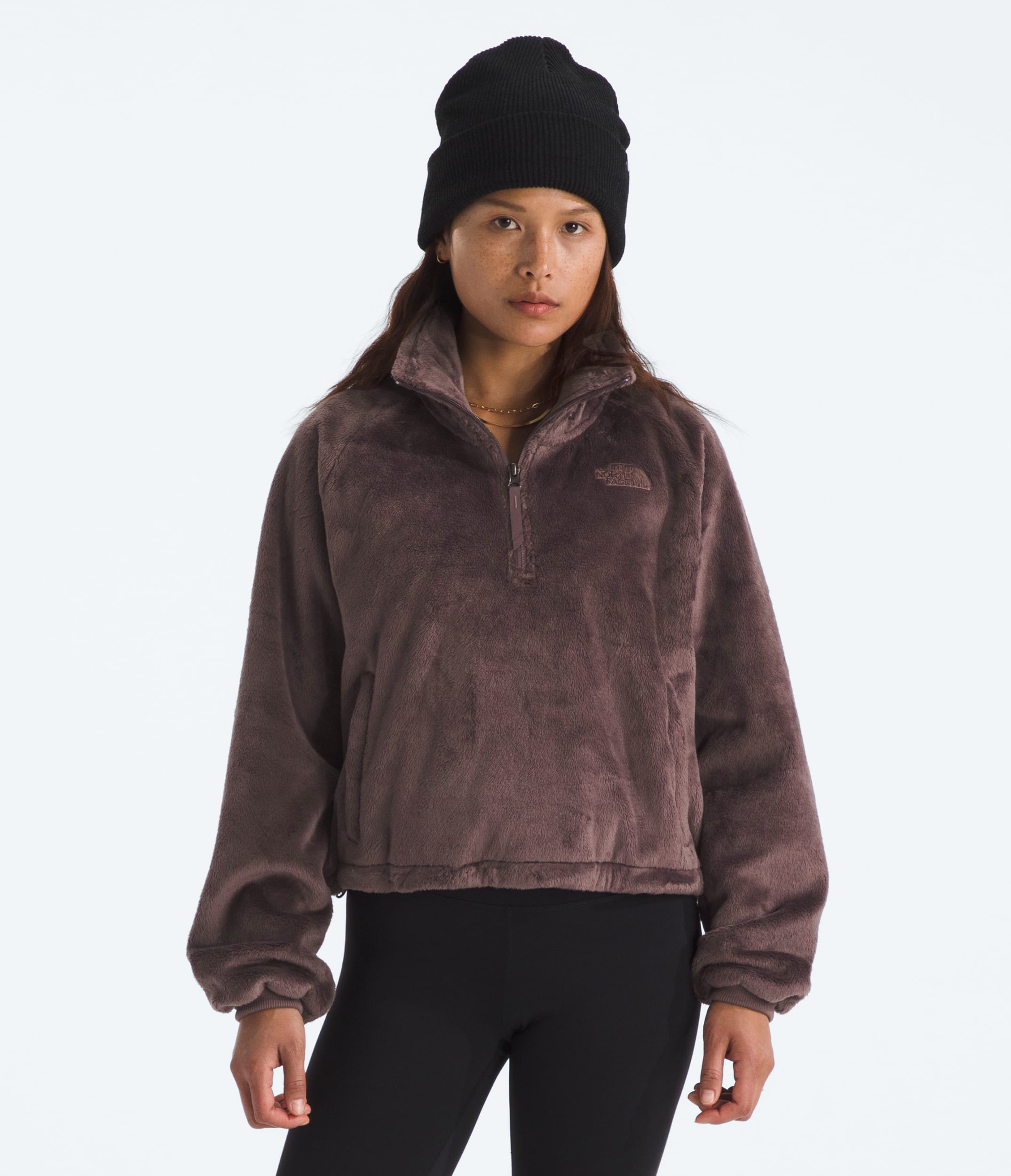 The North Face Women’s Osito Lux ¼-Zip Jacket Tawny Quartz