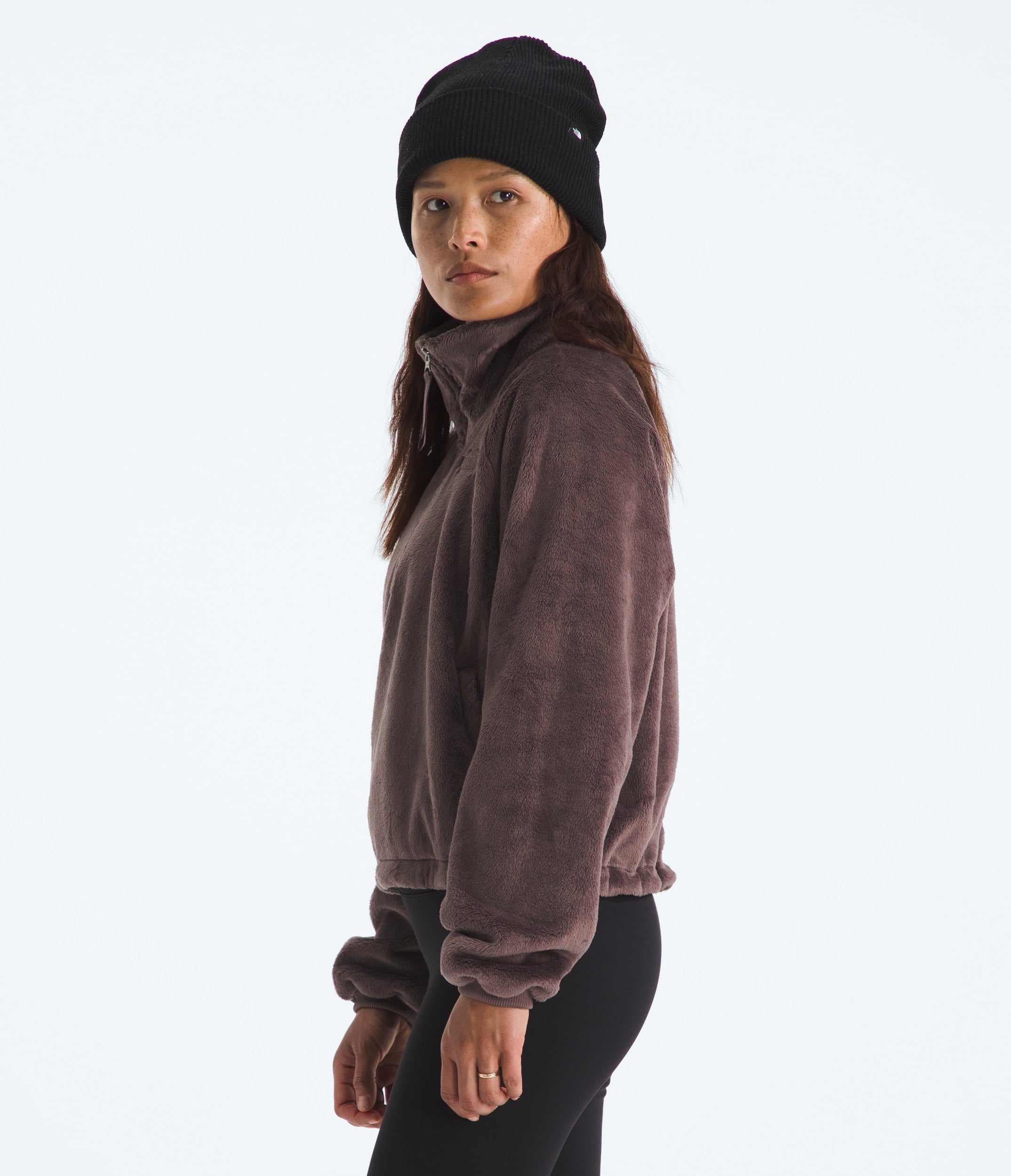 The North Face Women’s Osito Lux ¼-Zip Jacket Tawny Quartz