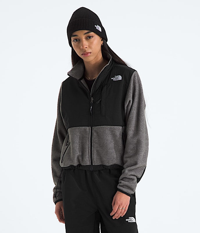 The North Face Women Retro Denali Jacket TNF Mid Grey Heather/TNF Black Slate Moss/TNF Black Tawny Quartz/TNF Black Space White Dune/TNF Black
