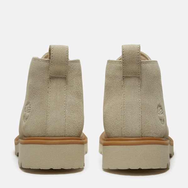 Timberland Rowan Way Mid Chukka Boot Light Beige Suede Women'S