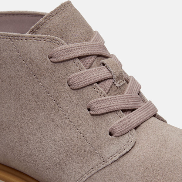 Timberland Rowan Way Mid Chukka Boot Light Purple Suede Women'S